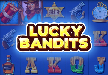 Автомат Lucky Bandits в казино Аврора